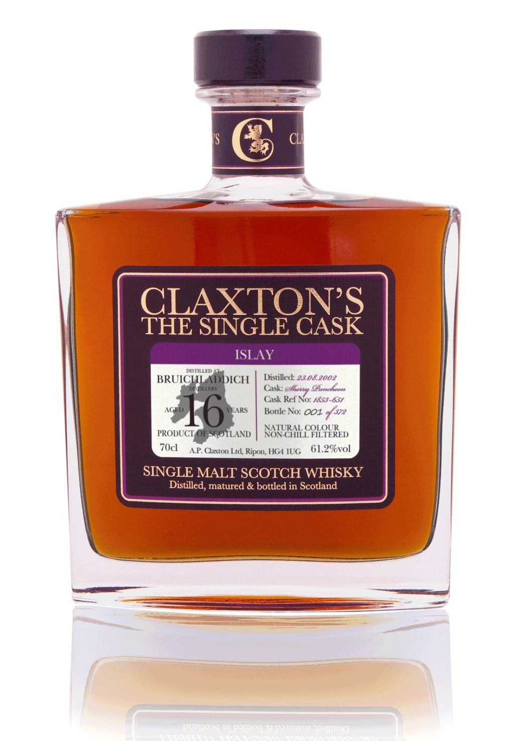 Claxton’s – Bruichladdich&nbsp;2002