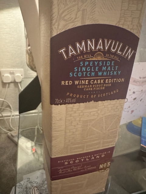 Tamnavulin Red Wine Cask Edition&nbsp;Whisky