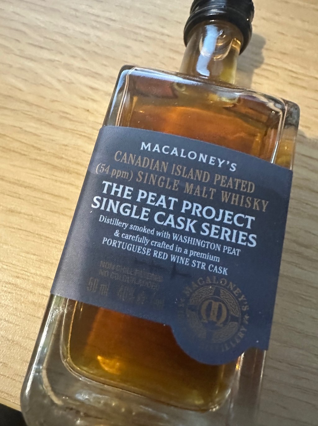 Macaloney’s Peat Project Single&nbsp;Cask